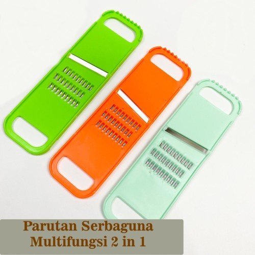 Parutan Serbaguna 2 in 1 Warna Multifungsi Parutan Serbaguna