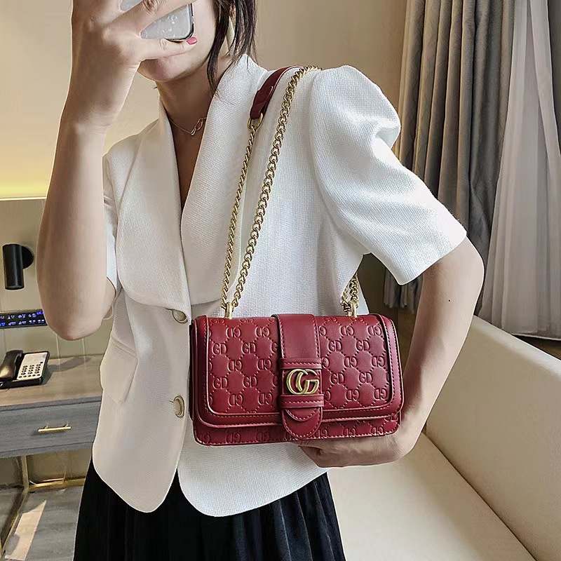 TASHAPPY JT08131 Tas SELEMPANG Wanita  Model Trendy Tali Rantai Elegant import model korea supplier tas import