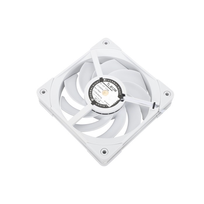 Fan THERMALRIGHT TL-B12 W White High Static Pressure 120mm 12cm PWM