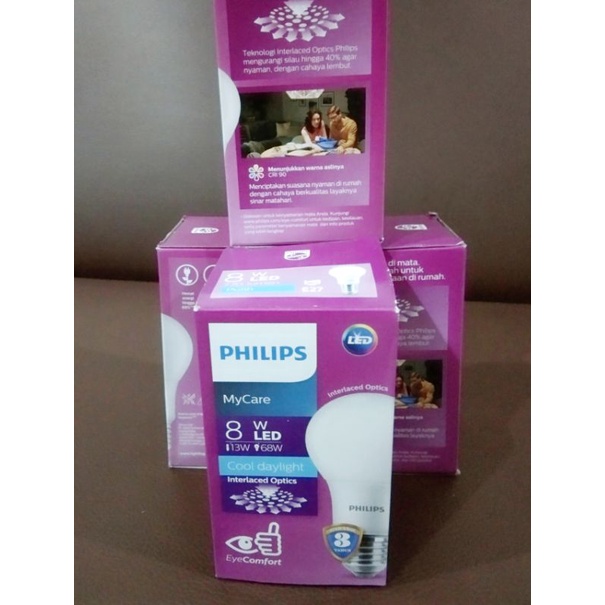 Lampu Led Philips MultiPack Cahaya Putih