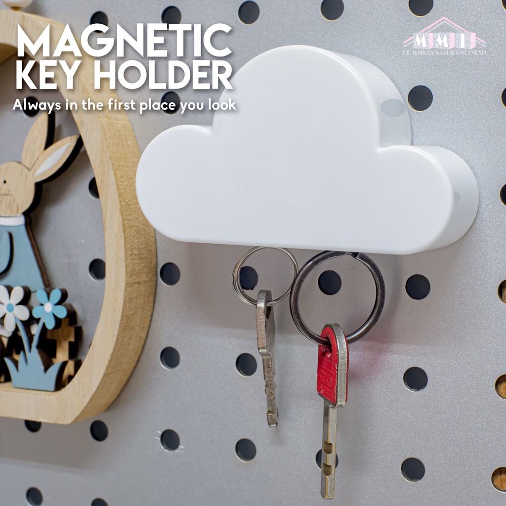 Magnetic Key Holder - Tempat Kunci Magnet Lucu Minimalis