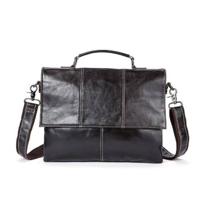 Tas Selempang Pria Kulit Sapi Asli Tas Pria Kulit (LAVIZ by Napoleon)