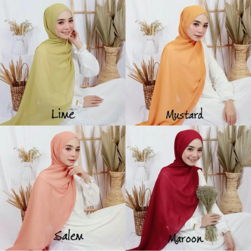 PASHMINA DIAMOND PREMIUM banyak warna