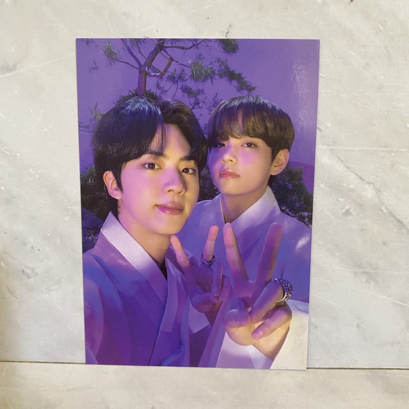 BTS dalmajung ring mpc mini photocard jin taehyung seokjin v taejin official ptd permission to dance