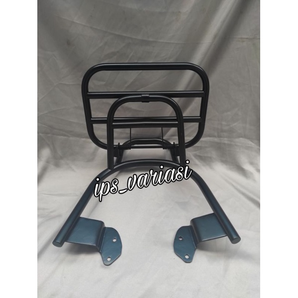 Back Rack / Sandaran Belakang Yamaha fino. Aksesoris motor fino