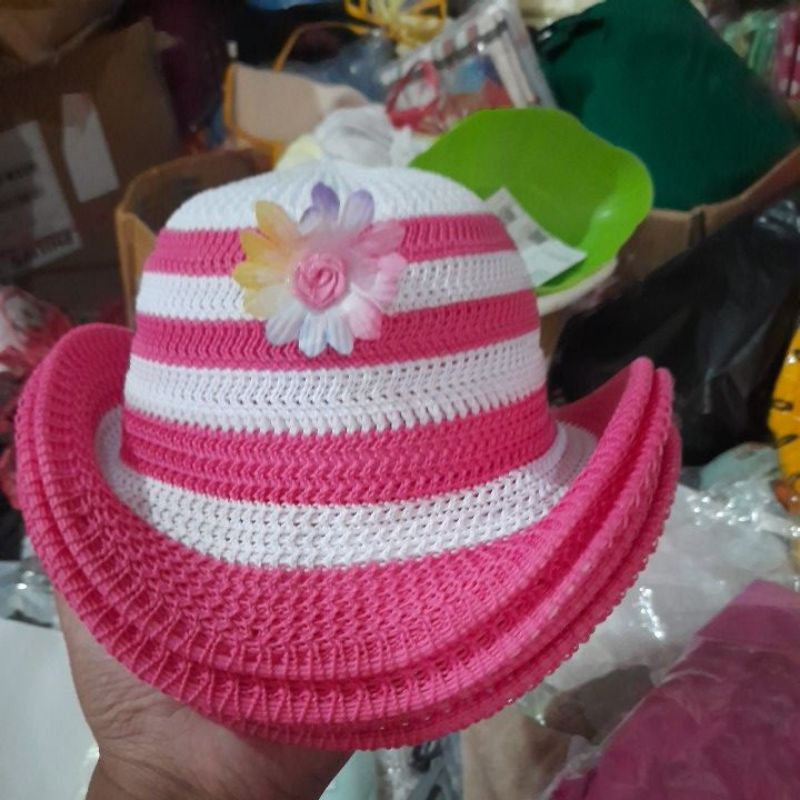 Topi santai rajut anak perempuan