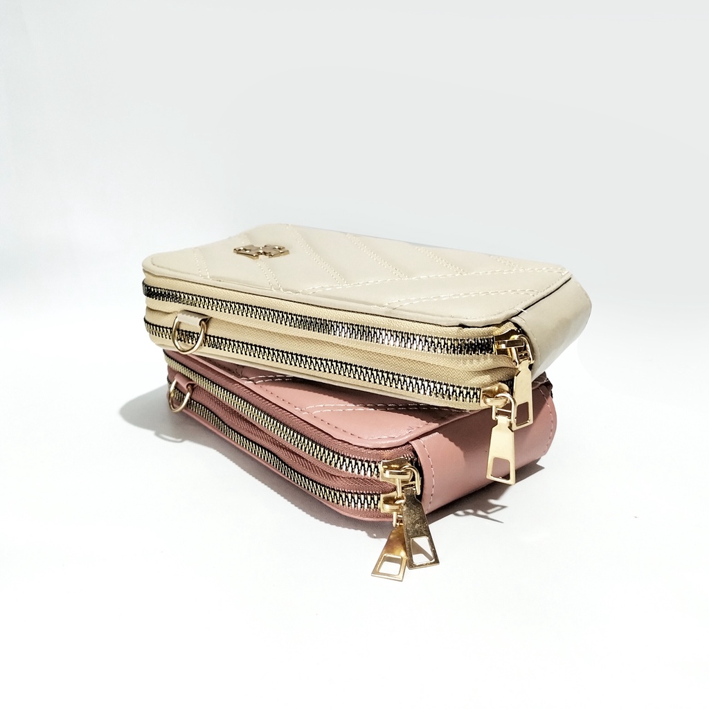 Sling phone cewek Tas Wanita shoulder bag Tali panjang Kulit Sintetis Remaja Kekinian Tas hp &amp; tas dompet wanita