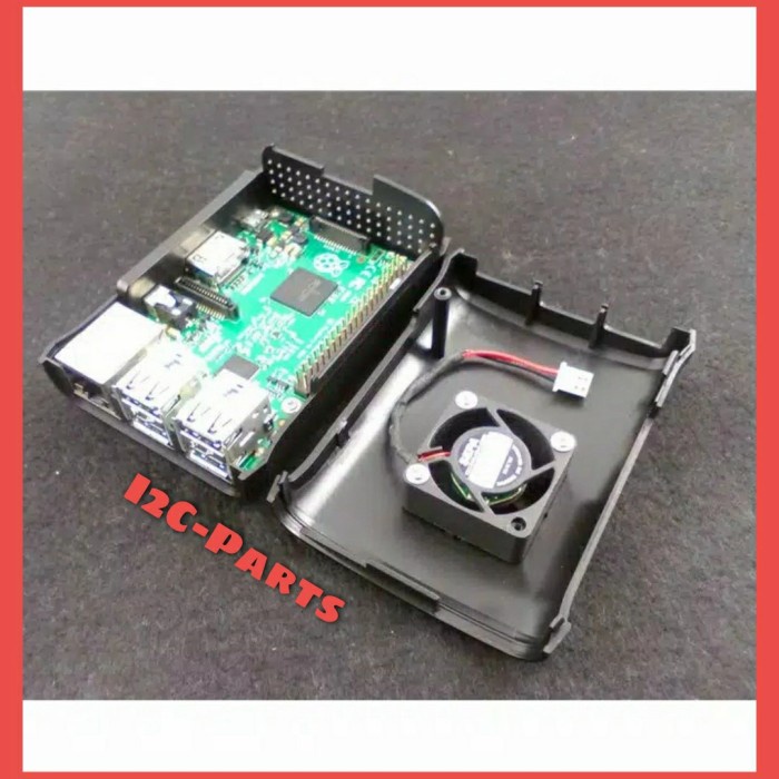 Casing Case Raspberry Pi 3 / 2 Model B B+ Plastik ABS