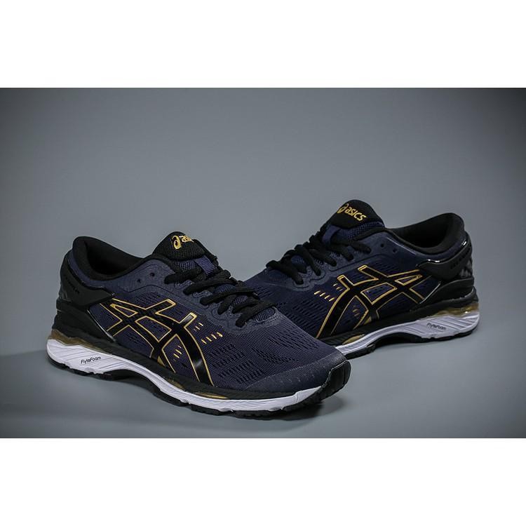  Asics  Kayano  24 Sepatu  Sneakers Pria Wanita Bahan Mesh 