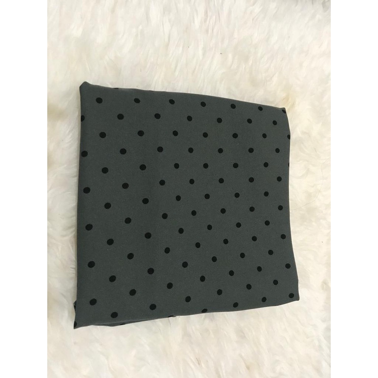 rok polka L-XL-XXL/rok panjang wanita bermotif polkadot kecil/rok maxi-4