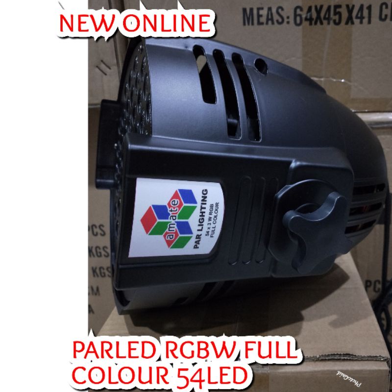 PARLED RGB FULL COLOUR  54LED AMATE