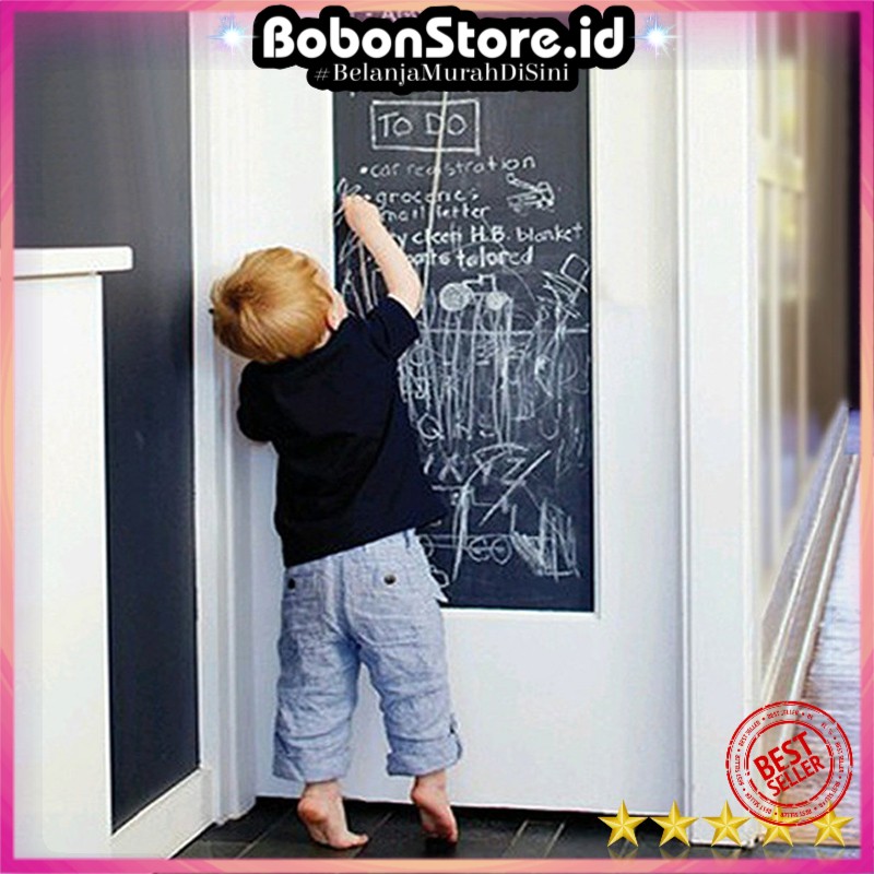 

Stiker Dinding Papan Tulis Kapur Flexible 200 x 45 cm