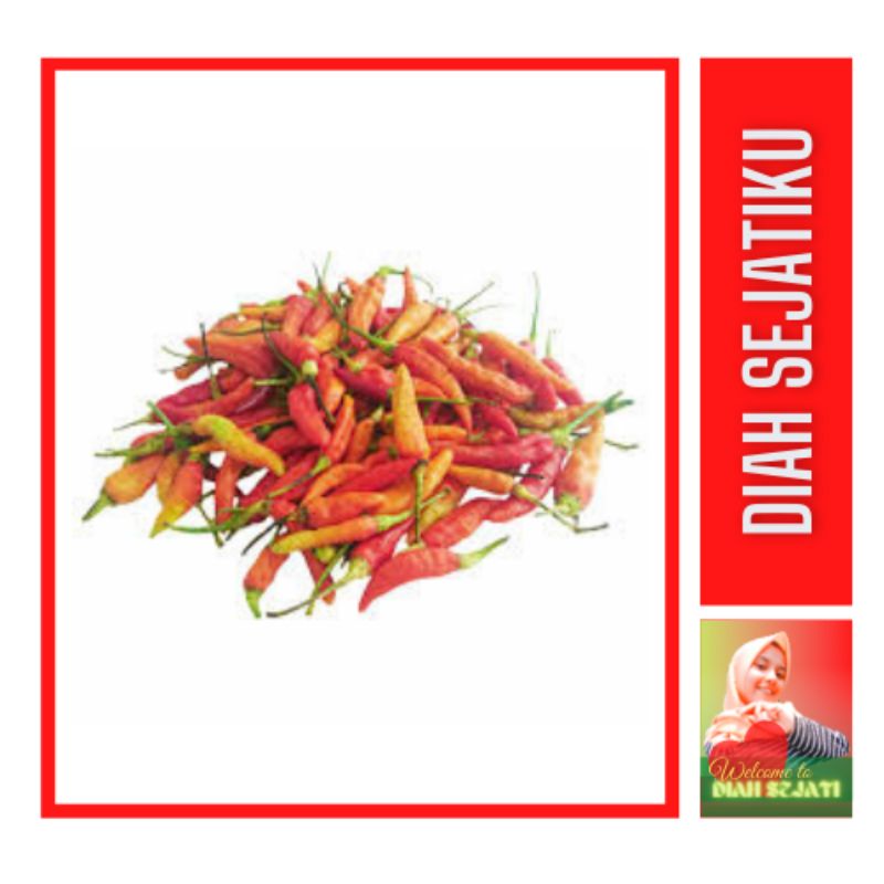 

DIAHMART Cabai / Cabe Rawit Merah 100gram