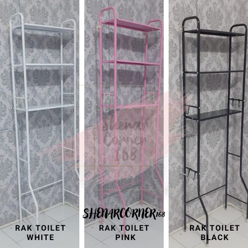 SHENAR RAK TOILET SUSUN / RAK TEMPAT SABUN SHAMPO KAMAR MANDI/RAK TOILET ORGANIZER, SHENARCORNER168