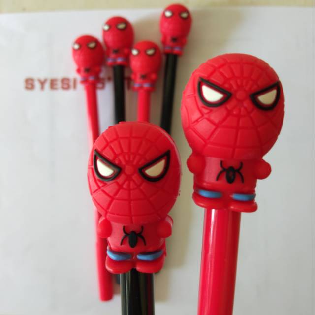 

Pulpen/Pen Gel Karakter Lucu Unik Spiderman