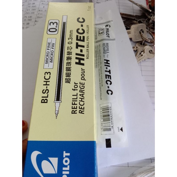 

isi Ulang Hi-tec asli pilot ukuran sumbu 0.3mm