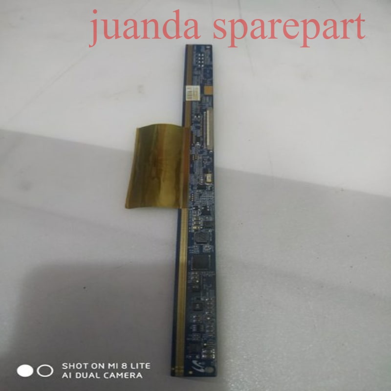 TCON - T CON - TICON BOARD LOGIC TV LED POLYTRON 32 - PLD 32T710 - 32T7511 - 32 T 711 .