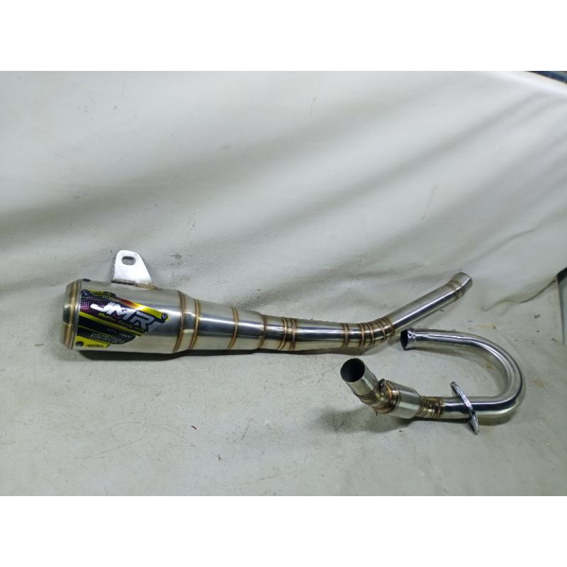 knalpot wr155 type pro capsul original jmr racing 4135 knalpot wr155 original jmr kenalpot wr155