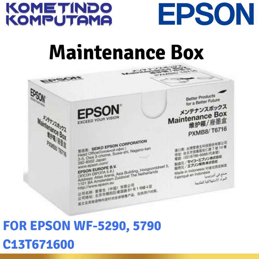 C13T671600 Maintenance Box EPSON WF-C579R / WF-C5290 / WF-C5790 ORIGINAL 100% C579R C5290 C5790