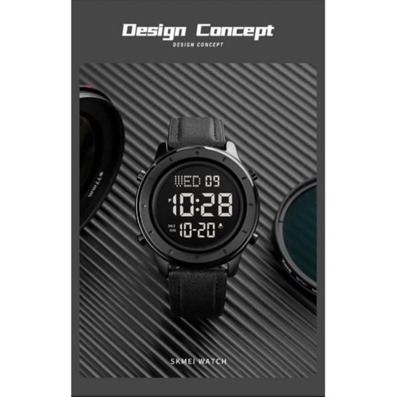Jam Skmei 1864 original free gift box