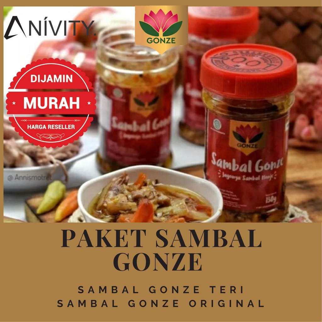 

PAKET SAMBAL GONZE ISI 2 / SAMBAL KECOMBRANG / SAMBAL GONZE RASA TERI DAN RASA ORIGINAL / SAMBEL GONZE / SAMBEL KECOMBRANG / SAMBAL PEDAS