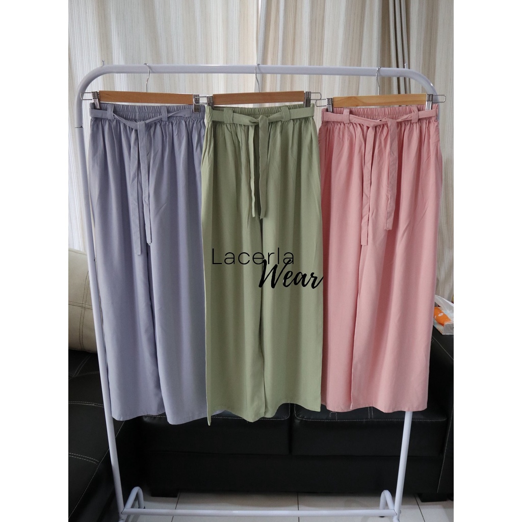 Uniqlo Pants - Celana Katun Rayon Casual Wanita