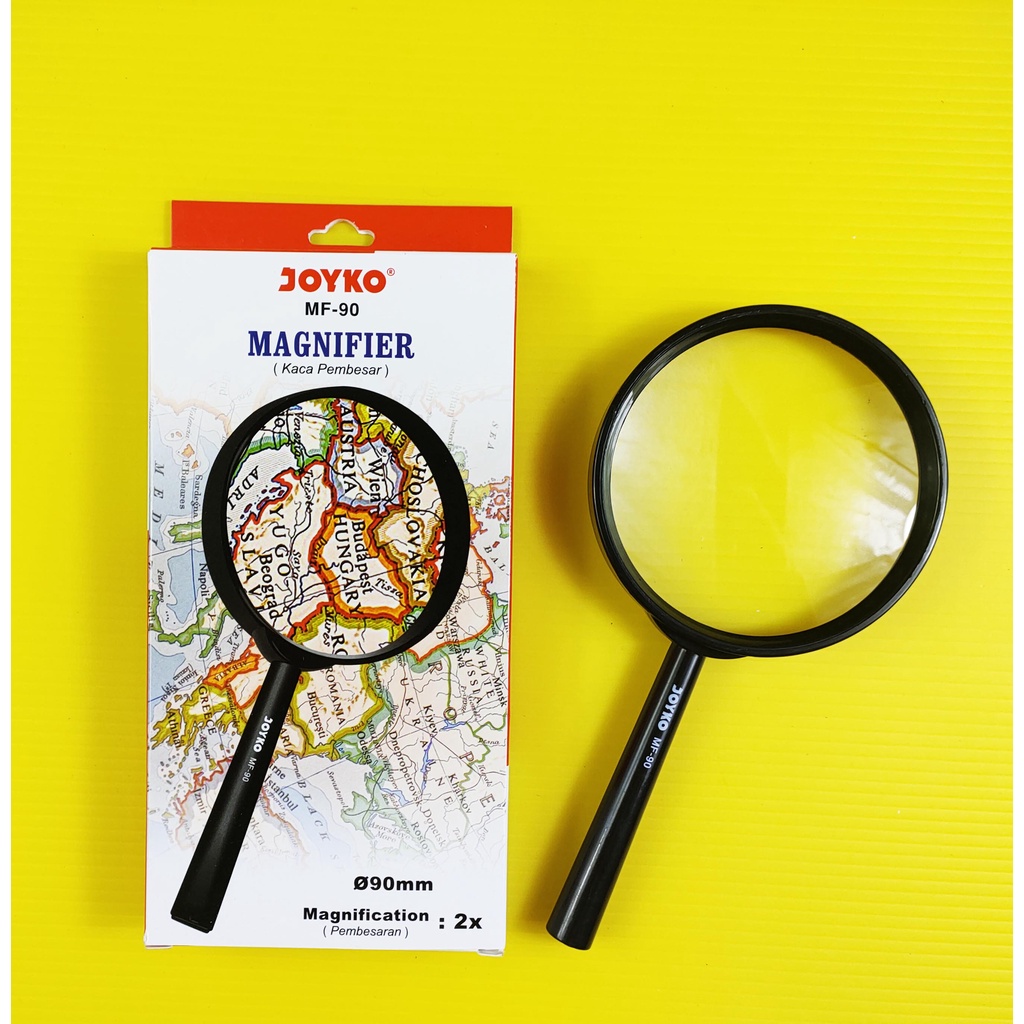 

KACA PEMBESAR / MAGNIFYING GLASS / MAGNIFIER JOY ART JOYKO 90 MM