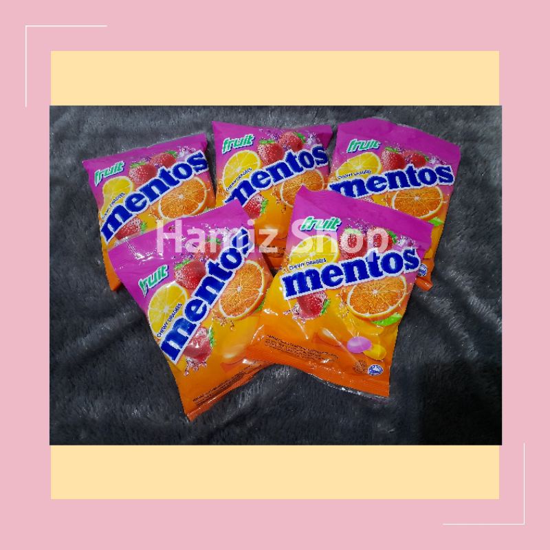 

Permen Mentos // Rasa Fruits // 121,5gr