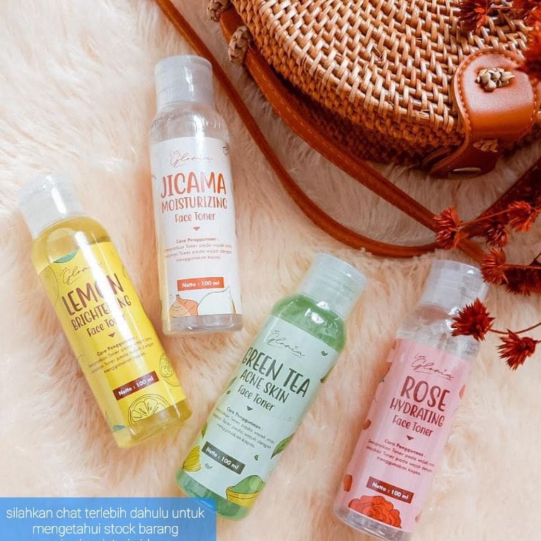 LEA GLORIA FACE TONER 100ML BEAUTY WATER TONER WAJAH KOSMETIK WANITA