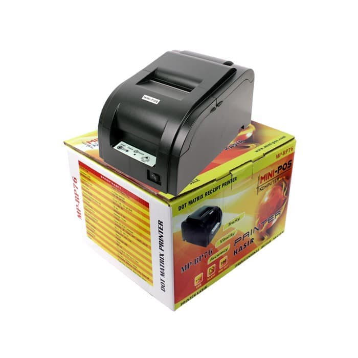 MINIPOS MP-RP76L PRINTER STRUK KASIR KERTAS RANGKAP DOT MATRIX MINIPOS MP RP76 LAN SUPPORT RJ11