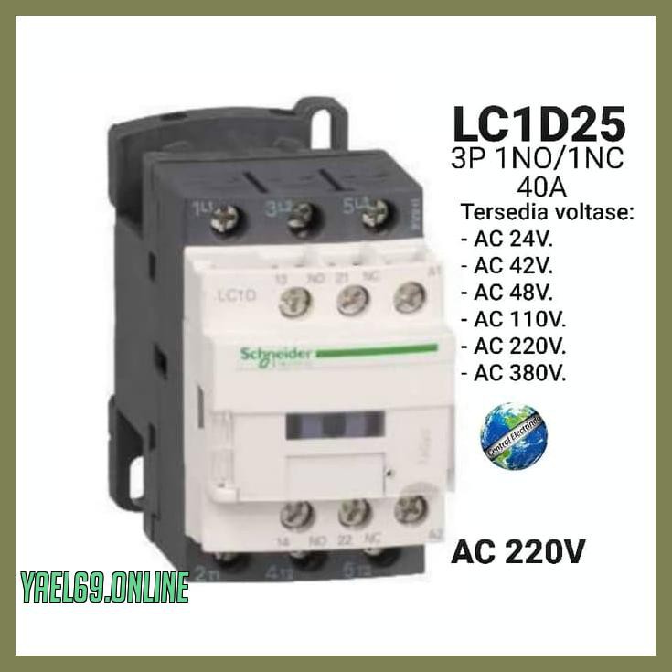 Contactor Lcid25M7 220Vac.