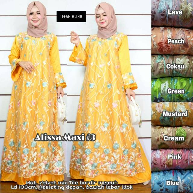 Alissa maxi#3( iffah hijab)