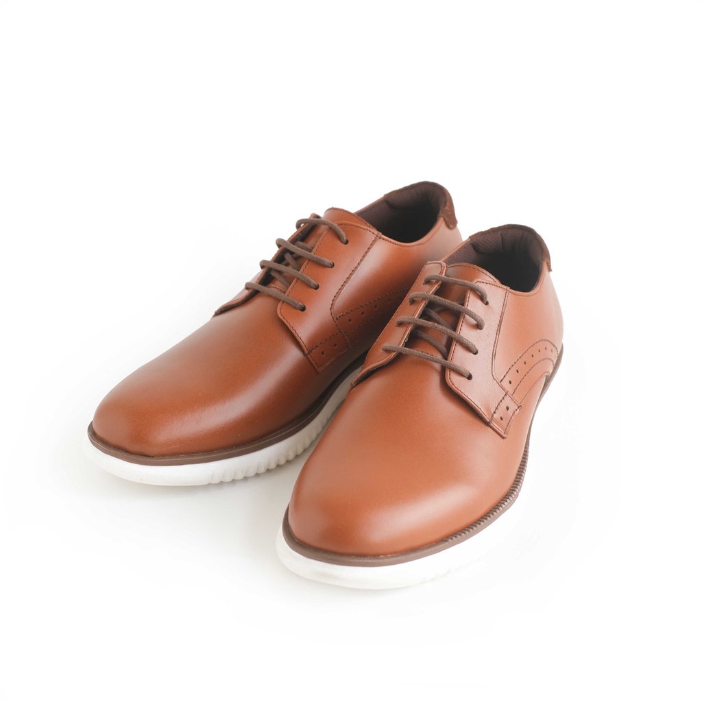 Sepatu Casual Kulit - Winshor - Grandos - Brown Tan