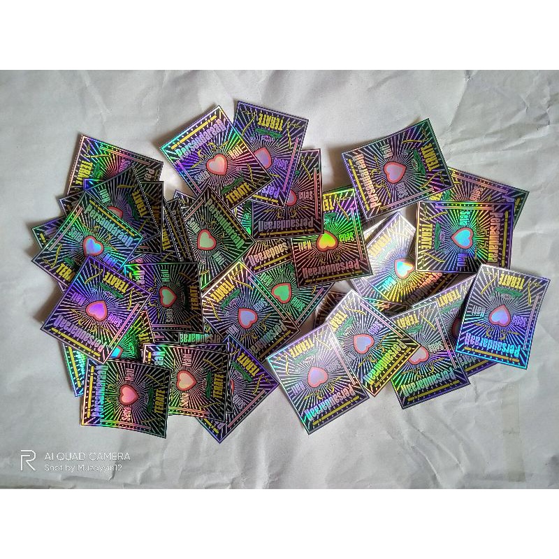 Stiker PSHT Hologram Anti Air