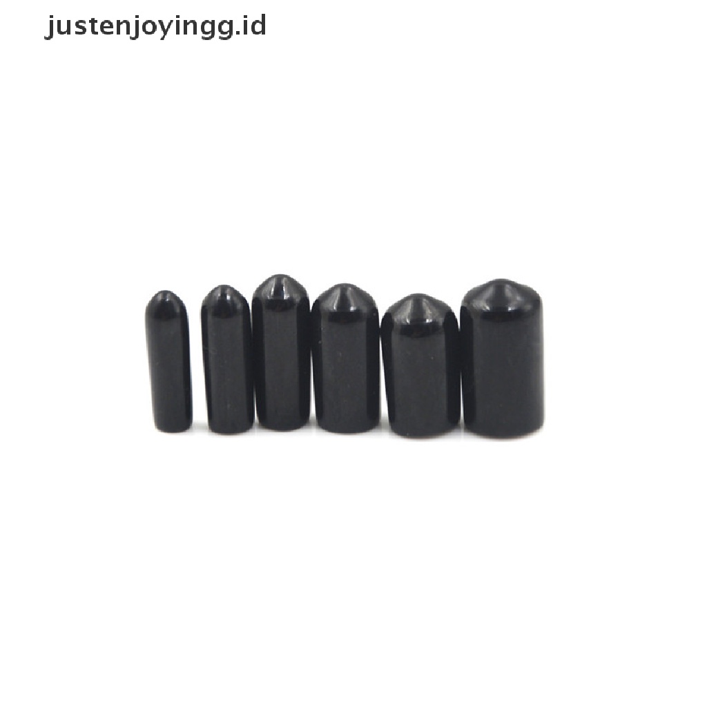 20pcs / Set Cover Pelindung Ujung Tiang Pipa Bahan Karet + Baja Vinyl Anti Air