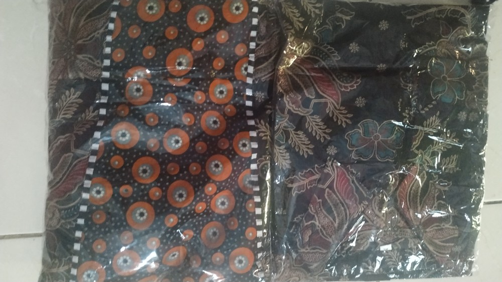 Batik Couple Keluarga Sania Ruffle Ori Putra Mm