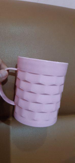 Gelas Gagang Tikar Warna Gelas Plastik 1 Lusin Cangkir Plastik Warna