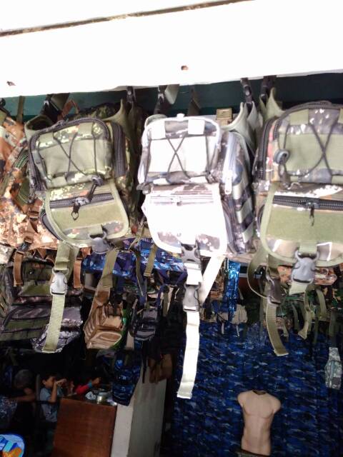 Tas Camo Perbakin/Tas selempang/Tas Paha camo