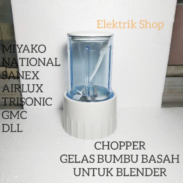 Gelas Chopper bumbu basah blender miyako dll