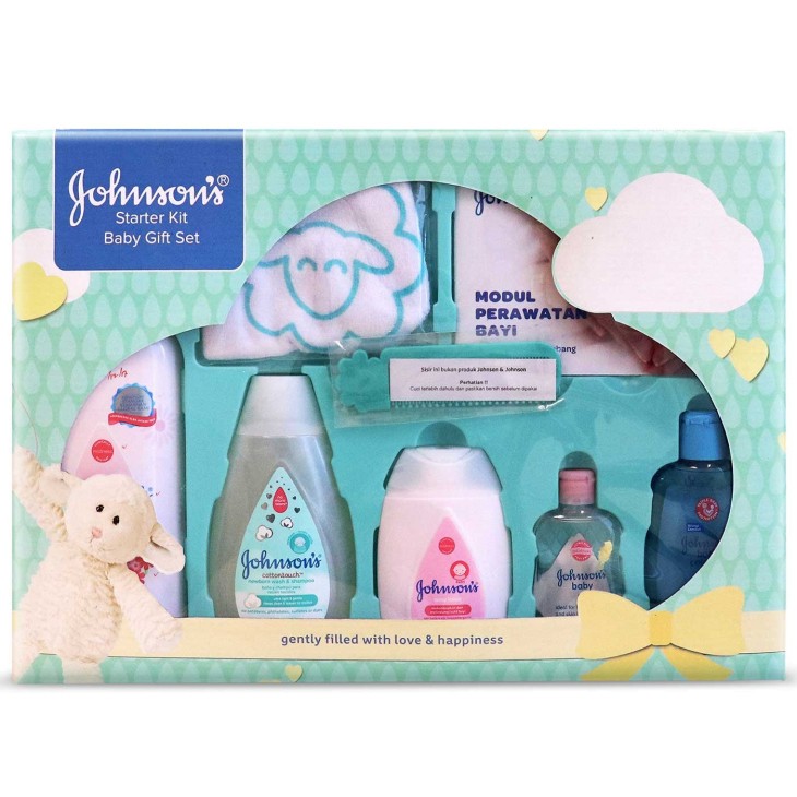 ♥BabyYank♥ JOHNSONS BABY PREMIUM GIFT SET - JOHNSONS BABY STARTER KIT BABY GIFT SET - PAKET KADO BAYI