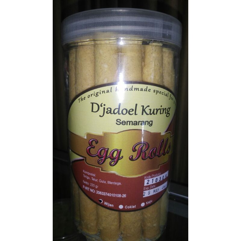 

egg roll/nastar/putri salju almond/kastengel.