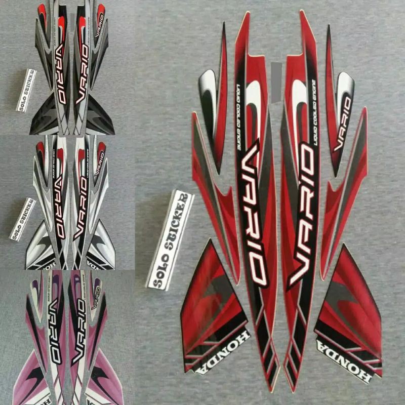 Striping standar Vario 110 karbu 2009