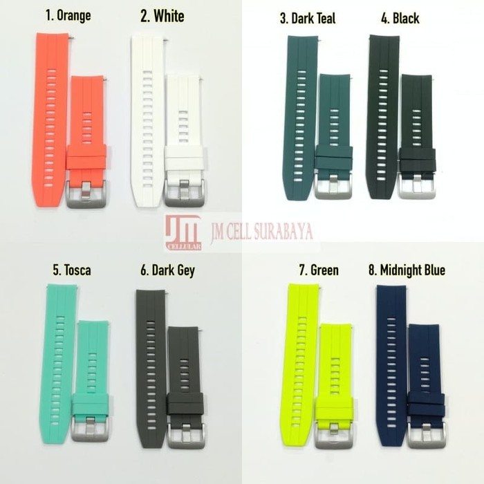 Tali Jam Strap Mito Gear 10 / Zeblaze Thor 6 - XLF Rubber Silikon