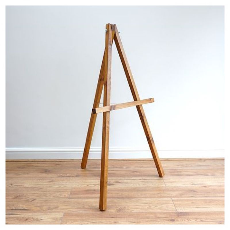 

Standing tripod kayu/ stand lukis/ wooden easel 90cm