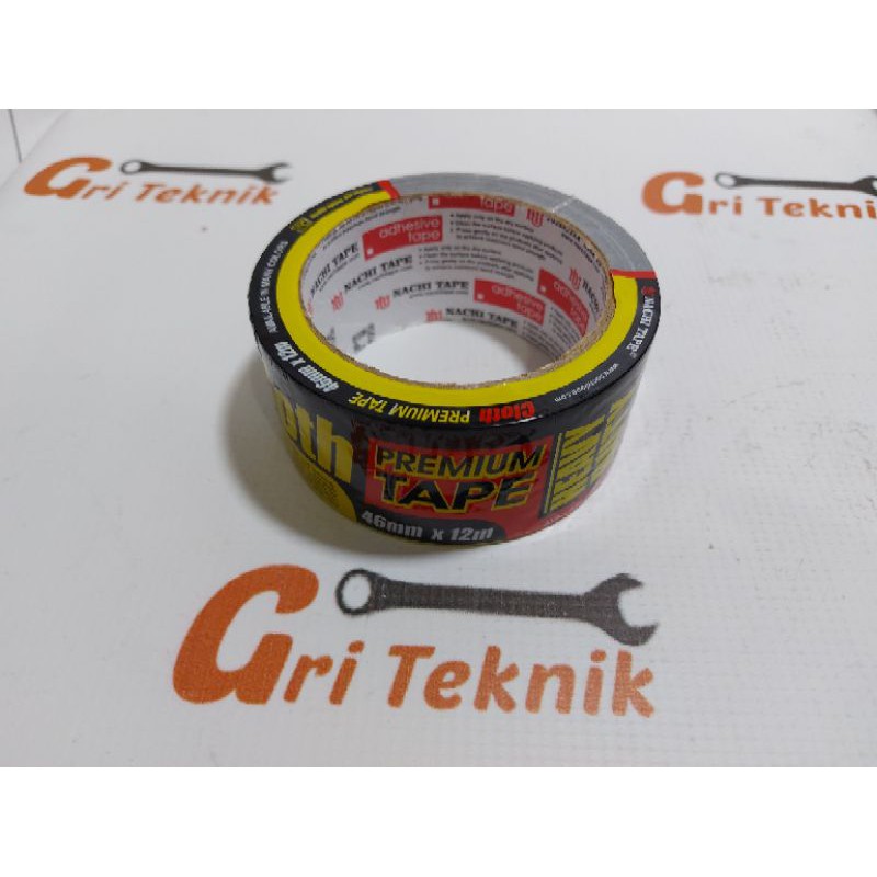 

LEM JILID NACHI HITAM 46 MM X 12 METER / CLOTH TAPE NACHI