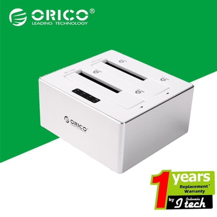 ORICO 6828US3-C Aluminium 2.5&quot; &amp; 3.5&quot; SATA HDD Docking Station