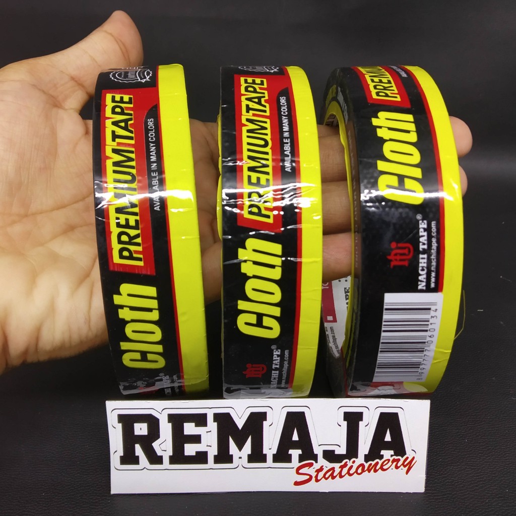 

Lakban Hitam cloth tape Nachi 1 in
