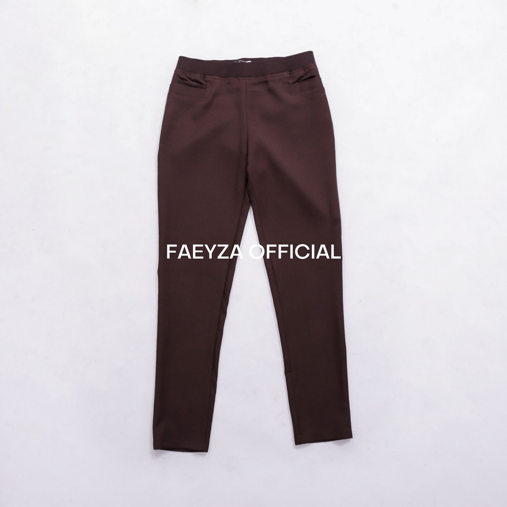Celana Coklat Wanita Merk Cellia Size S M L XL XXL 4L 5L 6L Celana Panjang Wanita Celana Wanita Jumb
