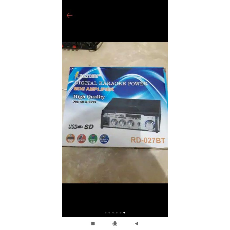 Ampli mini Bluetooth Rayden