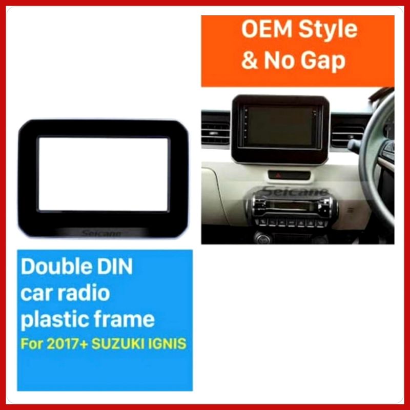 Frame Head Unit Doubel Din Ignis 2017up Layar 7in